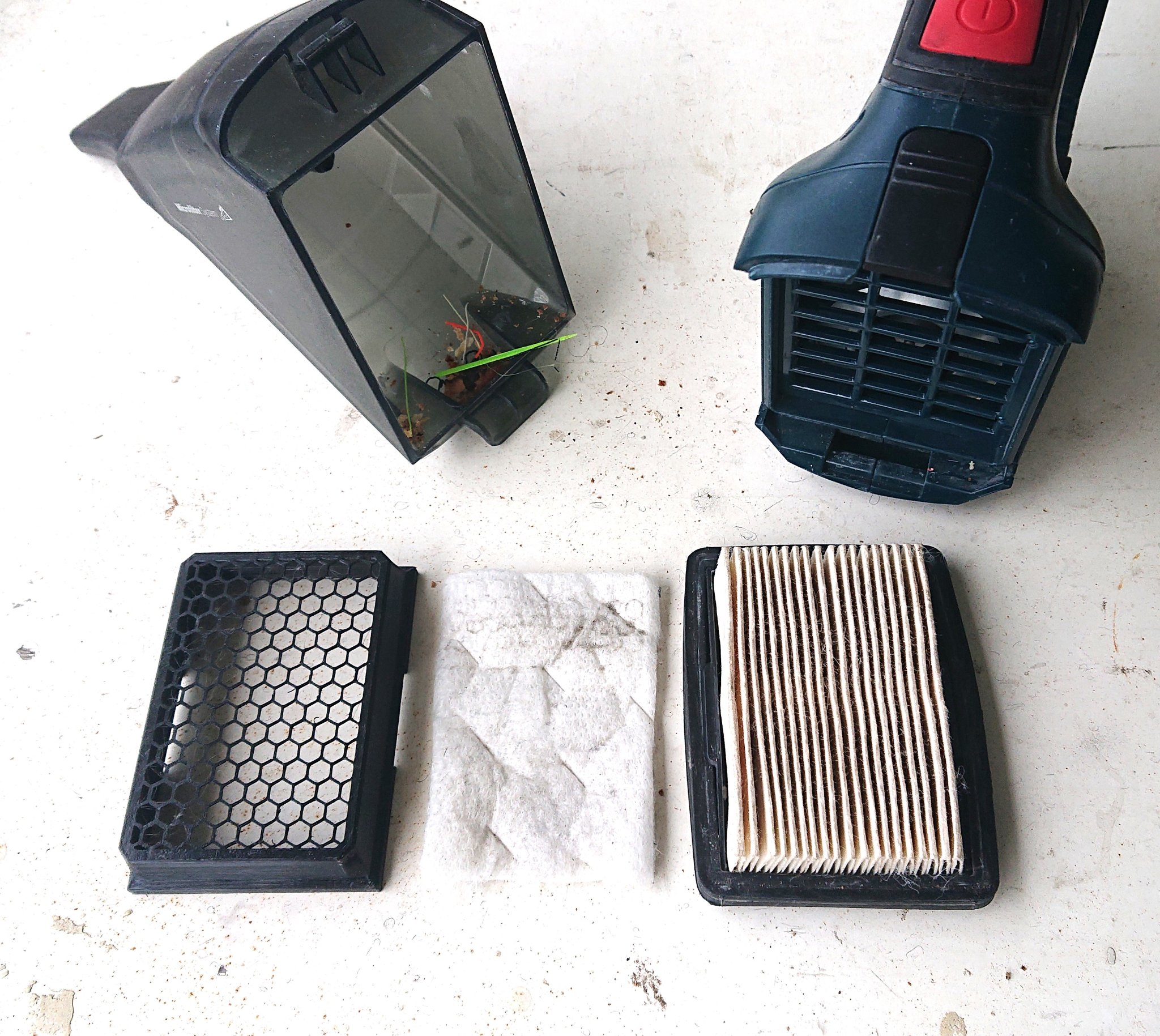 Nắp lọc Bosch Professional GAS 12V giữ bụi bẩn cho máy hút bụi