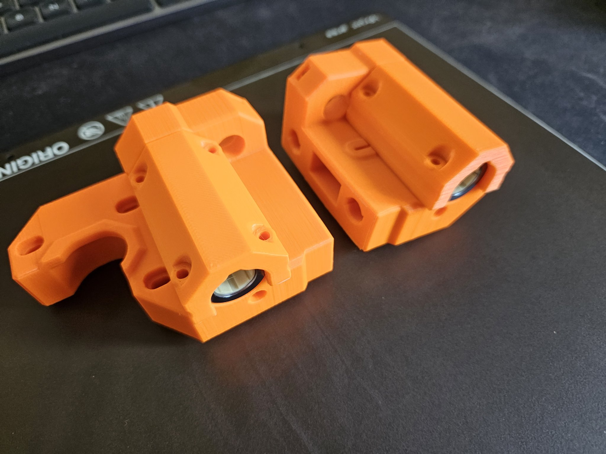 Cụm chốt X MK4 cho 2 vòng bi LM10UU hoặc drylin RJUM-01-10