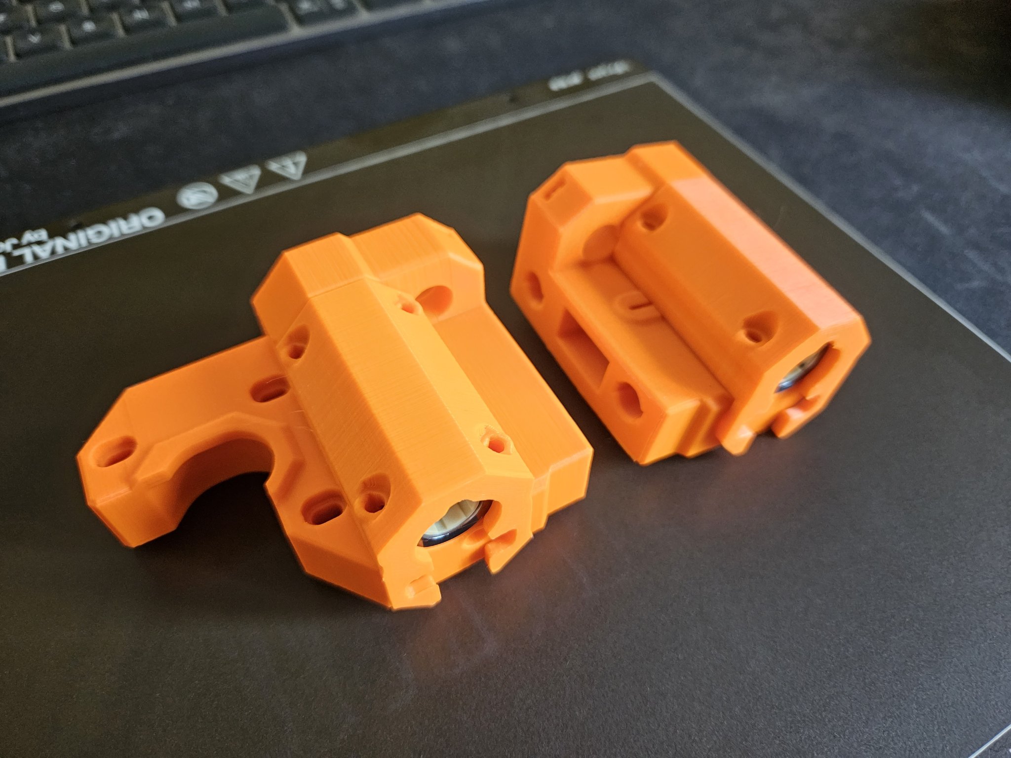 Cụm chốt X MK4 cho 2 vòng bi LM10UU hoặc drylin RJUM-01-10