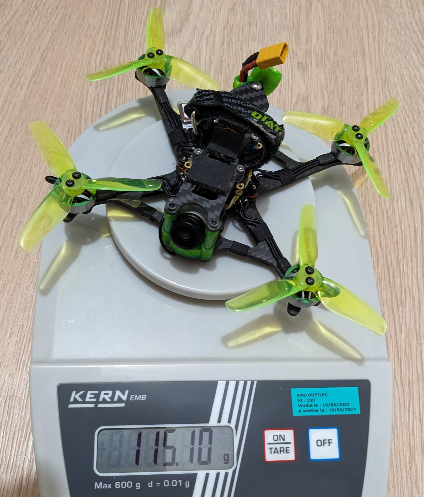 Khung drone 3 inch The Frog dành cho người đam mê bay