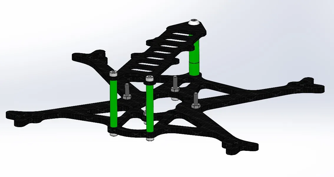 Khung drone 3 inch The Frog dành cho người đam mê bay