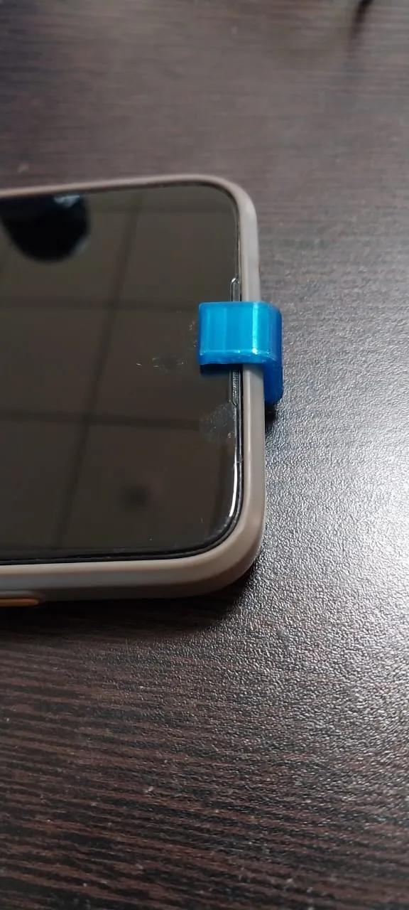 Nắp che camera trước điện thoại - Kẹp