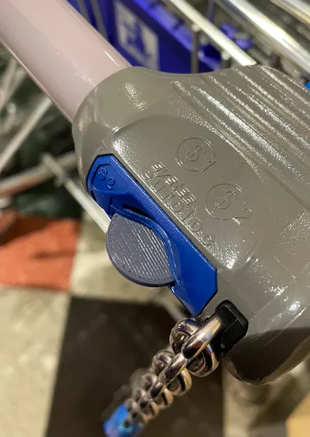 Ký hiệu xe đẩy siêu thị một đô la của Úc