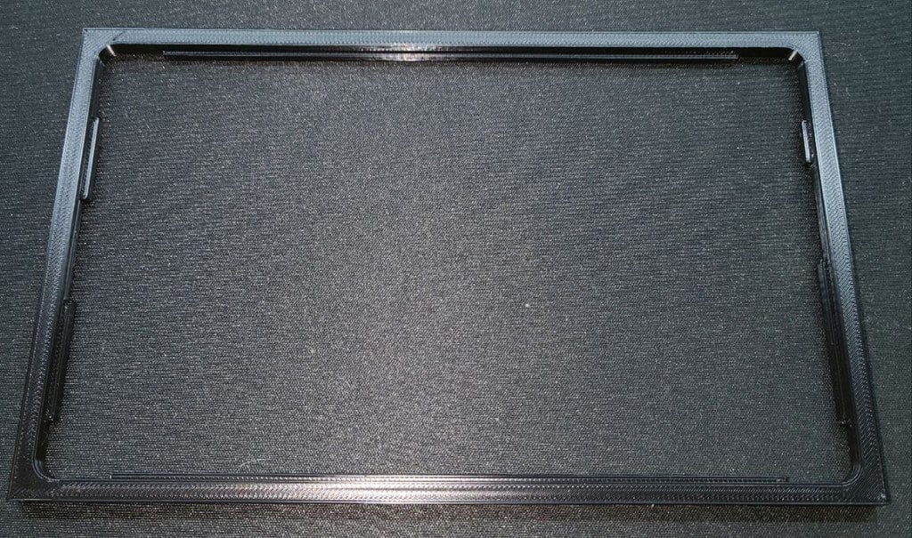 Khung và chèn Nextion 7" thiết kế âm tường