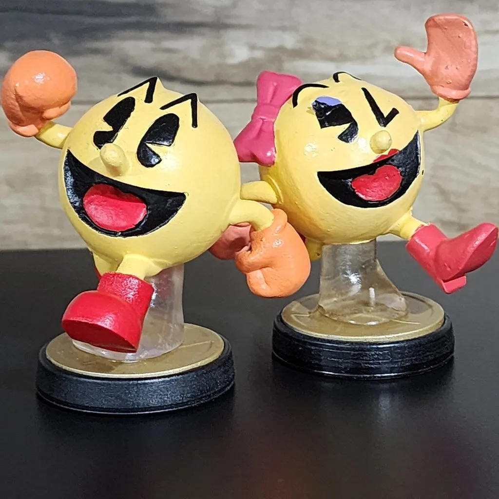 Bộ sưu tập nhân vật Pac-Man và Ms. Pac-Man Amiibo