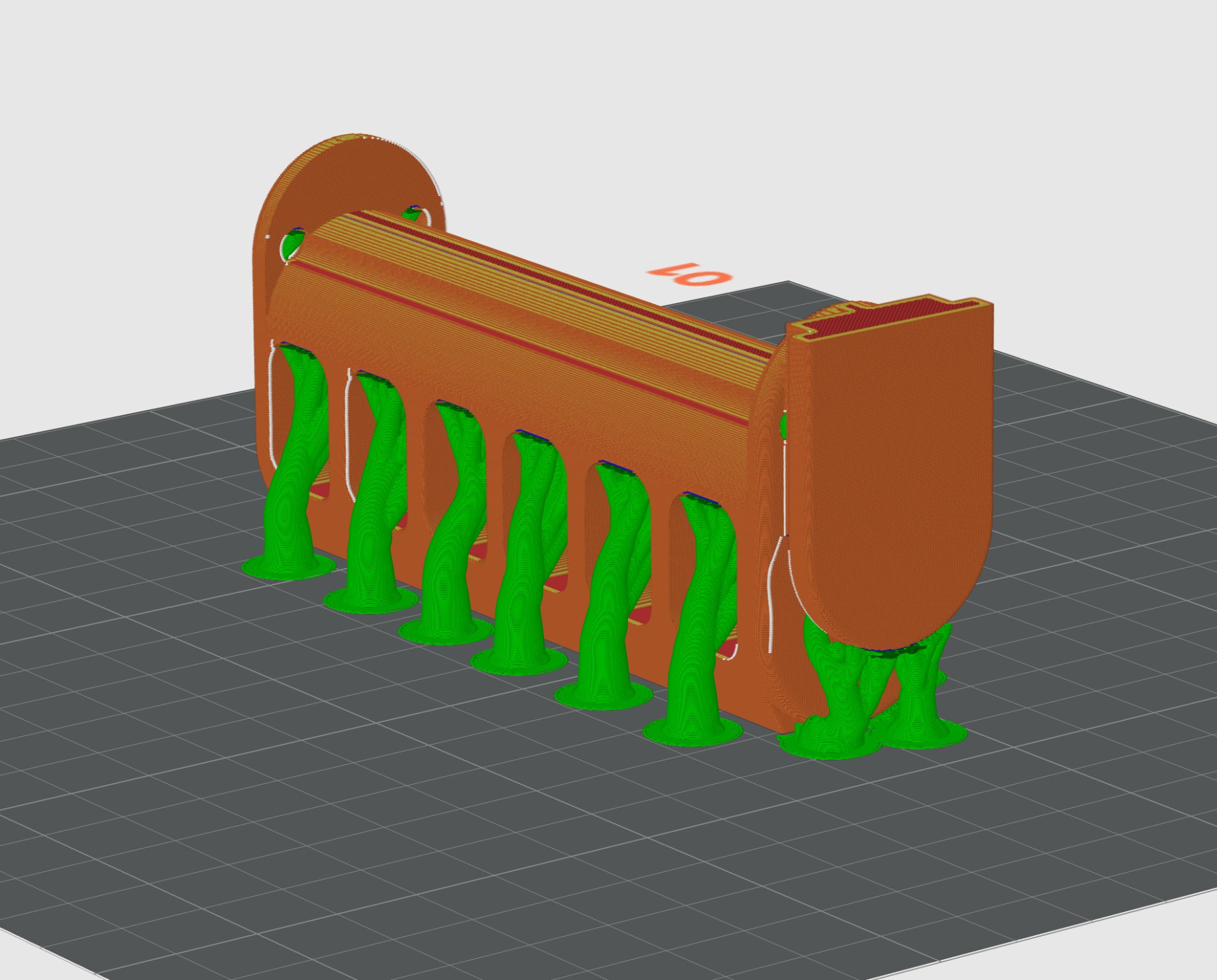 Giá đỡ cuộn filament PTFE cho máy in 3D