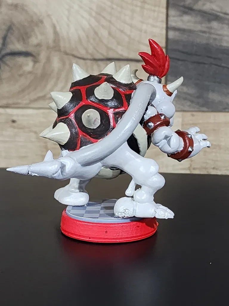 Hình nhân Dry Bowser Amiibo tùy chỉnh