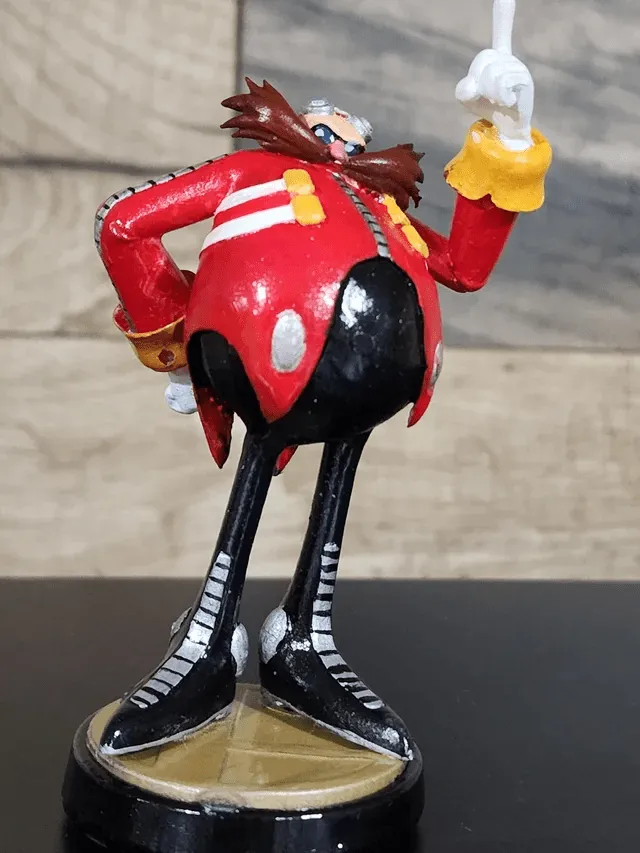 Bộ tượng nhân vật Eggman: Eggman, Metal Sonic, Infinite, E102-Gamma, ...