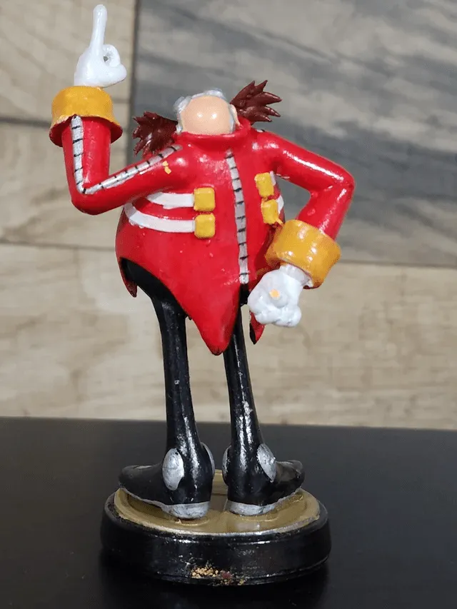 Bộ tượng nhân vật Eggman: Eggman, Metal Sonic, Infinite, E102-Gamma, ...