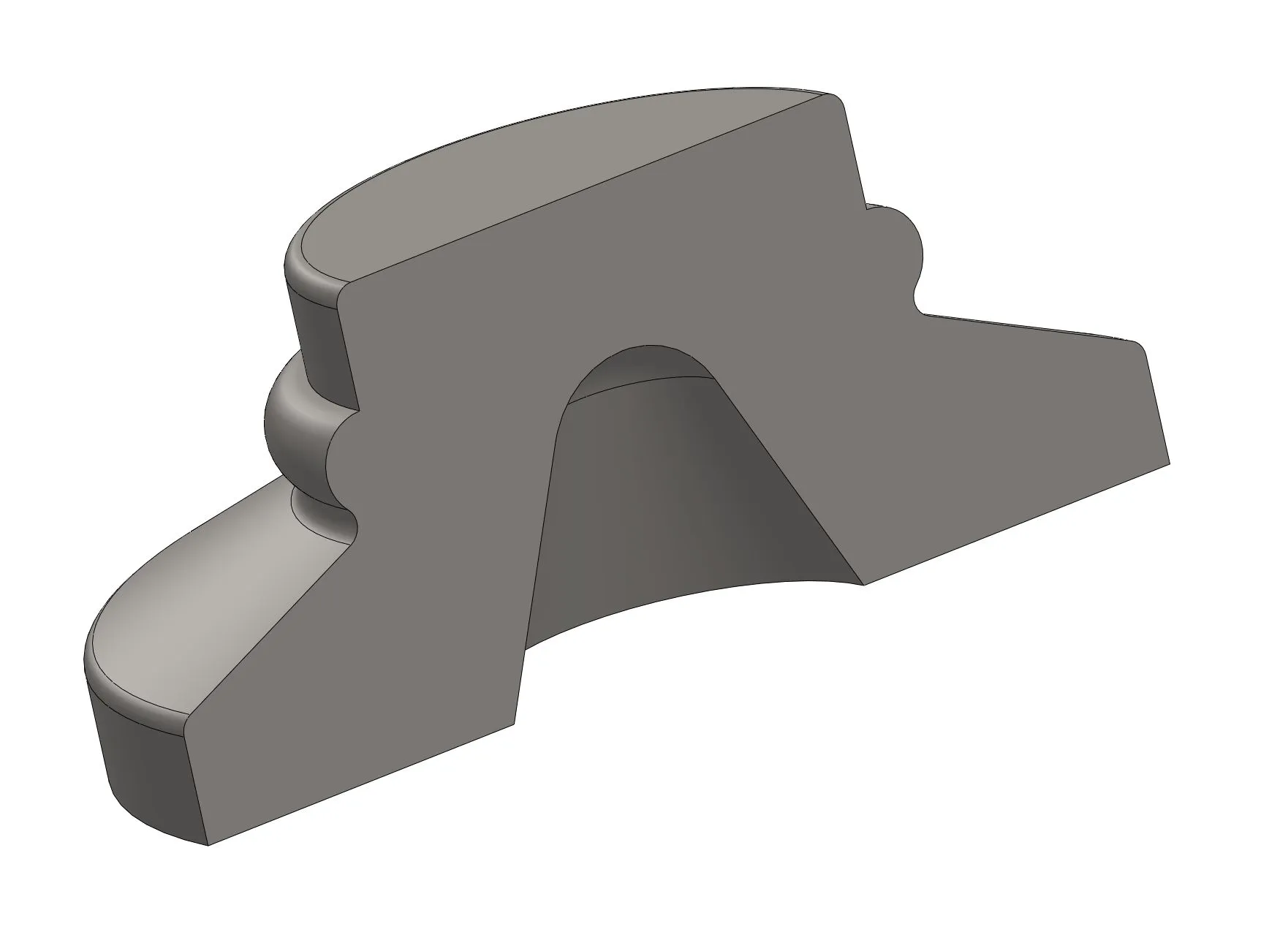 Giá đỡ chân Bambu P1S bằng silicone 2 thành phần