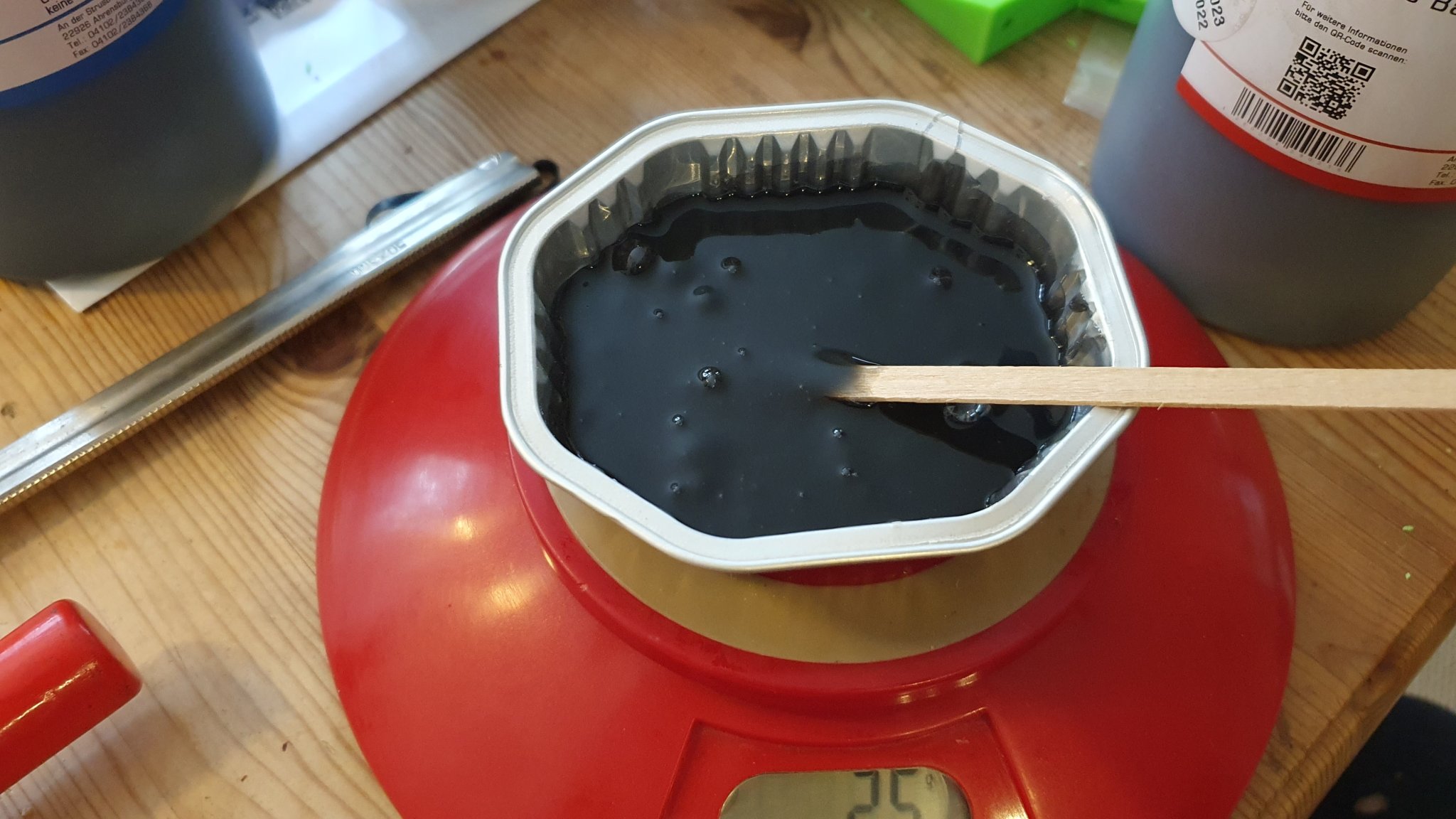 Giá đỡ chân Bambu P1S bằng silicone 2 thành phần