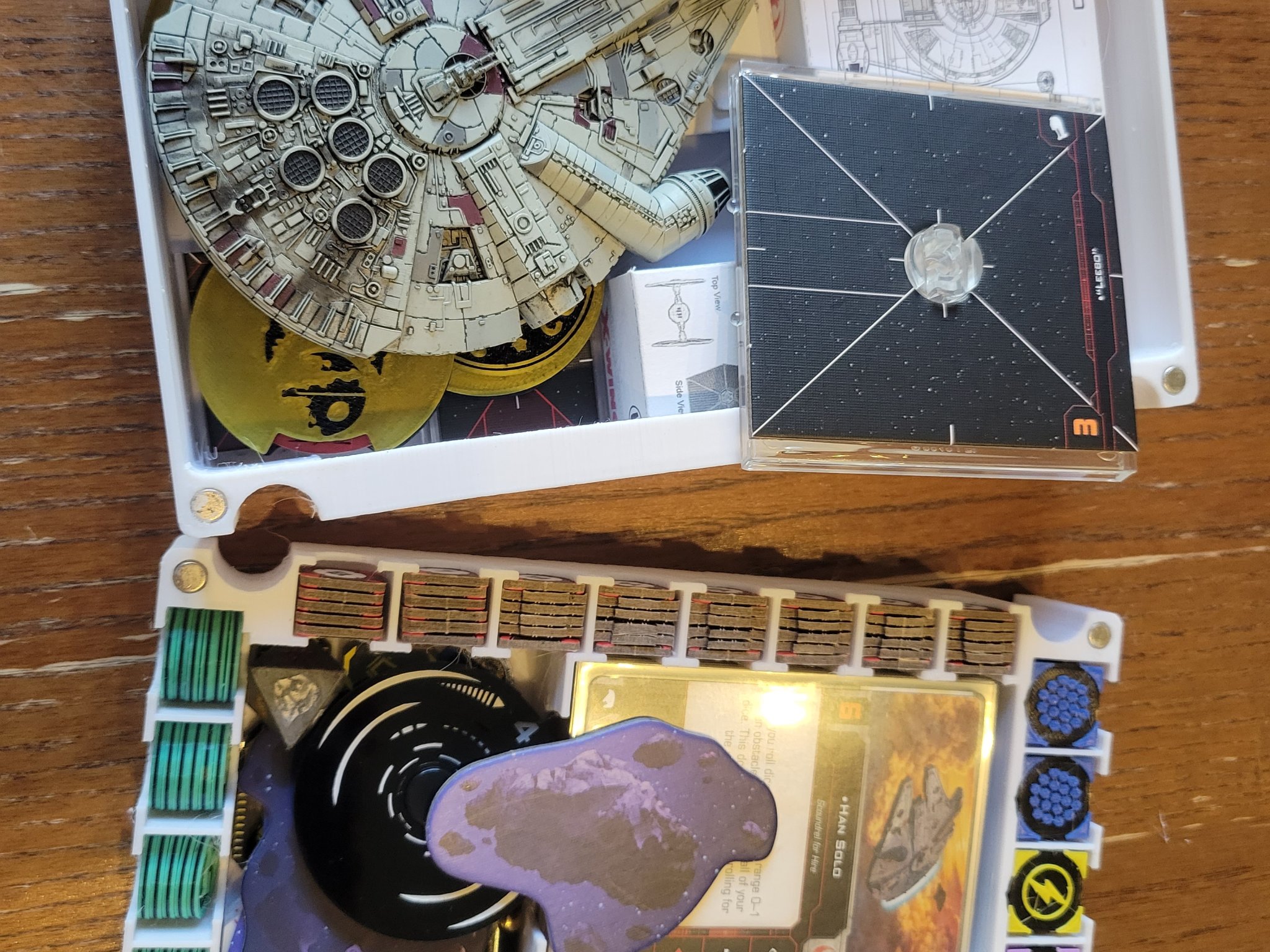 Khay thi đấu X-wing tương thích với kho HDX (Hypertough)