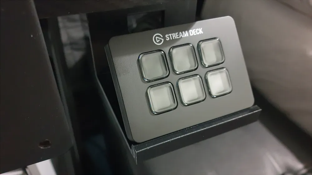 Giá đỡ Elgato Stream Deck Mini dưới bàn cho bàn X Rocker Panther