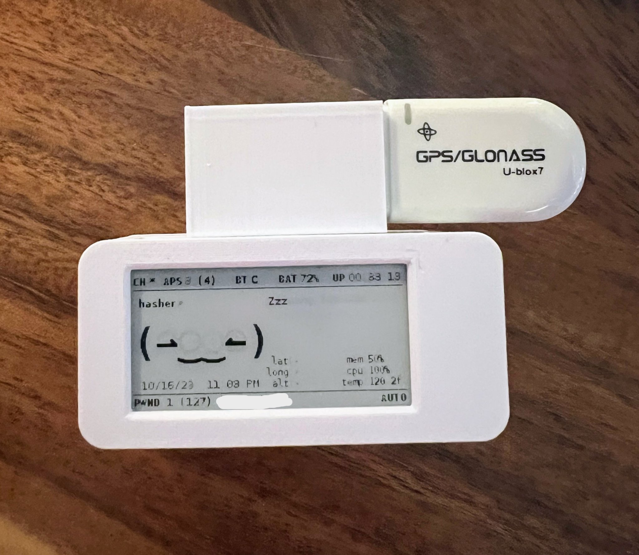 Hộp hỗ trợ GPS OTG 90 độ cho pwnagotchi