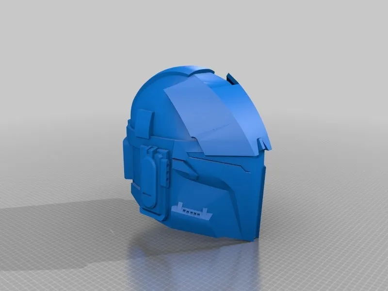 Mũ bảo hiểm ý tưởng Mandalorian "Beskvinn" của Red Star