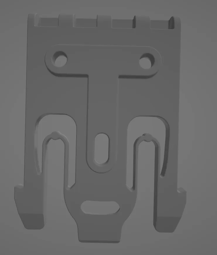 Mô hình lỗ Blackhawk cho giá đỡ QLS Safariland