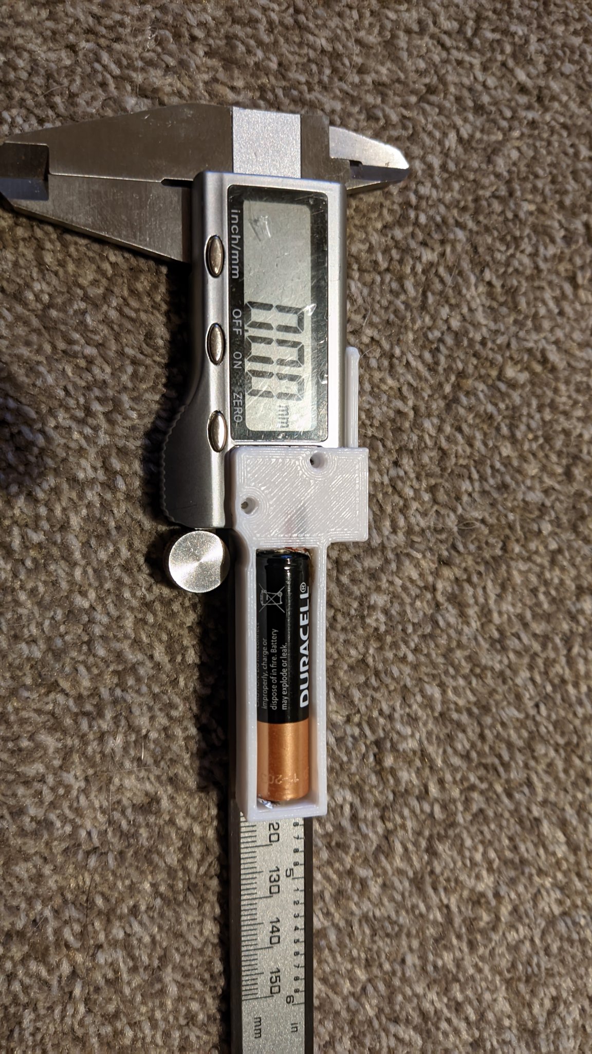 Bộ điều chỉnh pin AAA cho thước kẹp QST Express