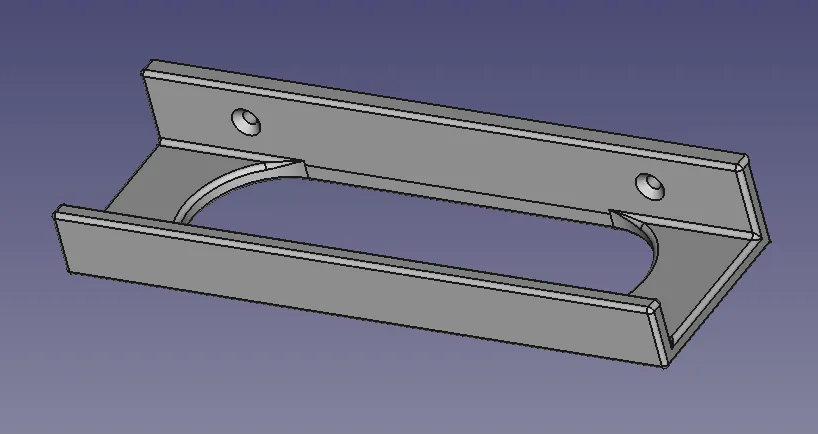 Giá đỡ lắp đặt switch Cisco SG250-08 dưới bàn