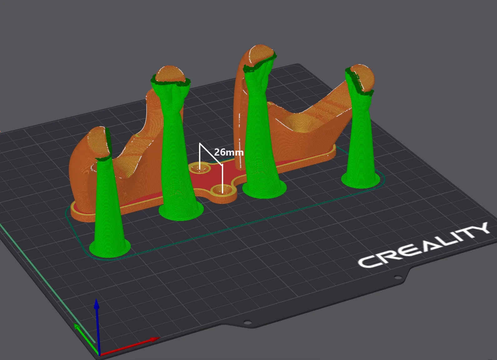 Giá đỡ điều khiển Quest 3 gắn tường 26mm