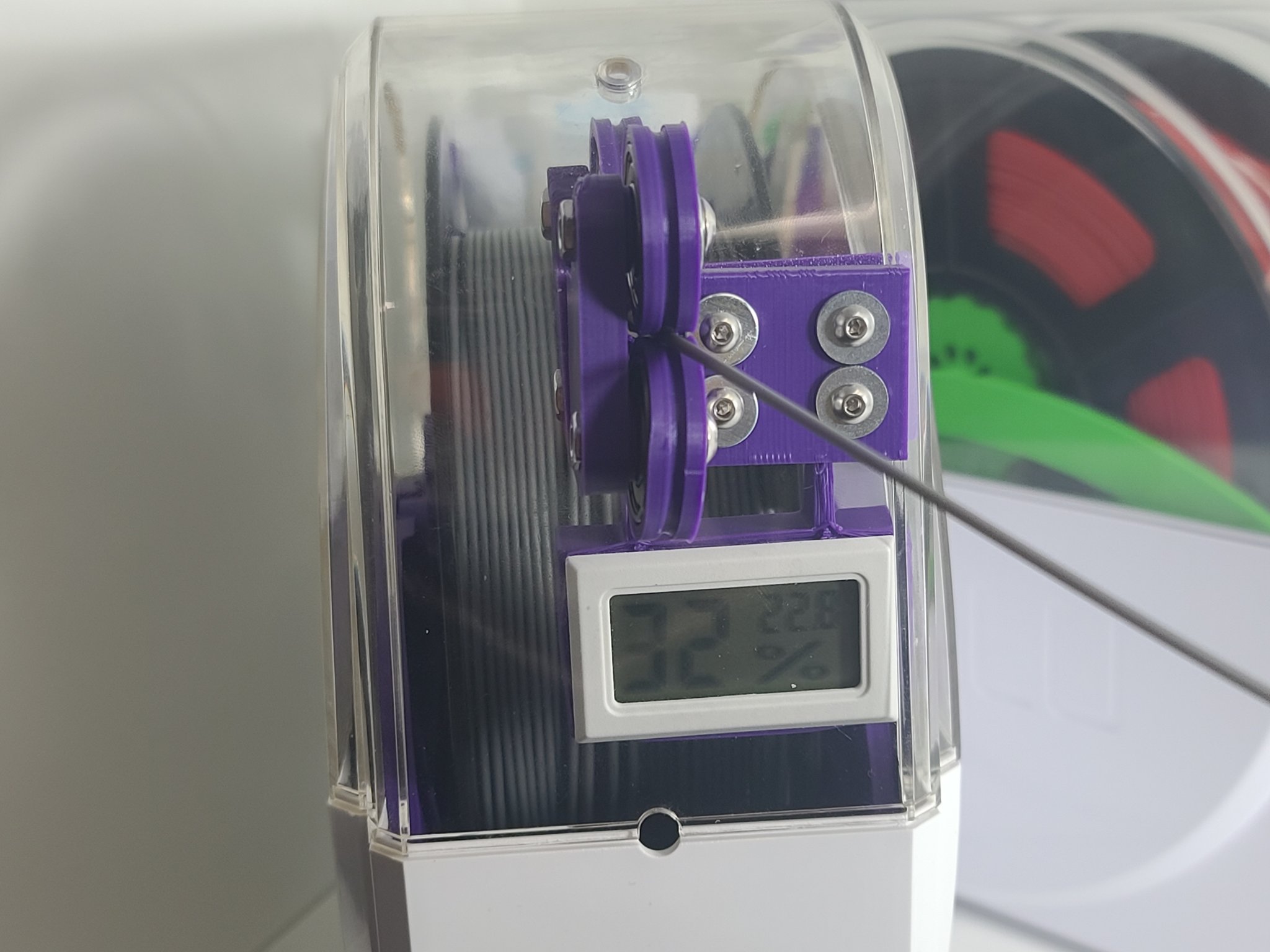 Hướng dẫn sử dụng Sunlu FilaDryer S1 với độ ẩm kế