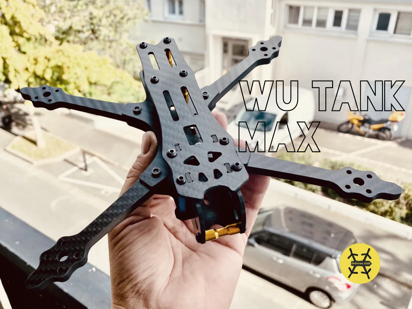 Khung freestyle WU TANK MAX cho thiết bị 5 và 6 inch