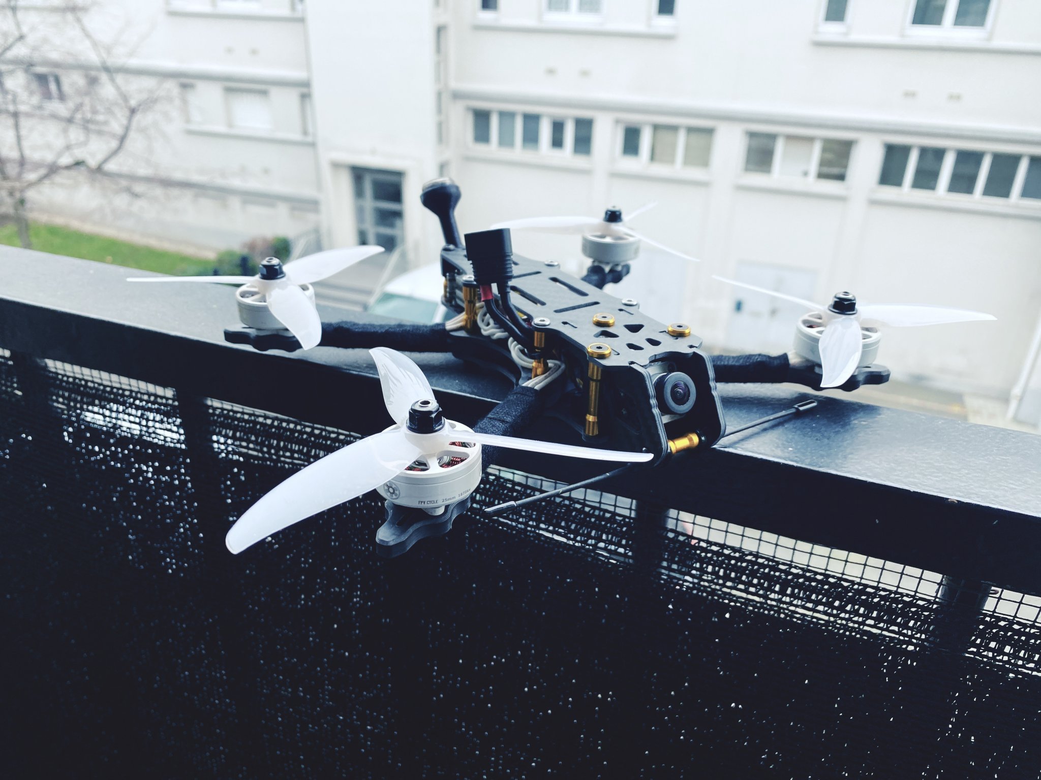 Khung freestyle WU TANK MAX2 (phiên bản Sparrow) cho drone 5 & 6 inch