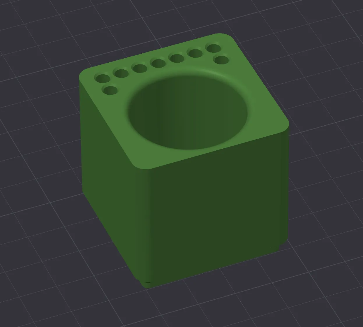 Giá đỡ công cụ và lưỡi dao mài Gridfinity