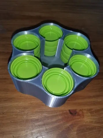 Giá đỡ 18 nắp chai sữa chua cho máy Multidélices