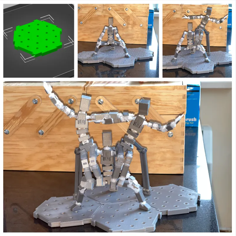 Giá đỡ mô hình Lucky 13 có thể mở rộng và tùy chỉnh