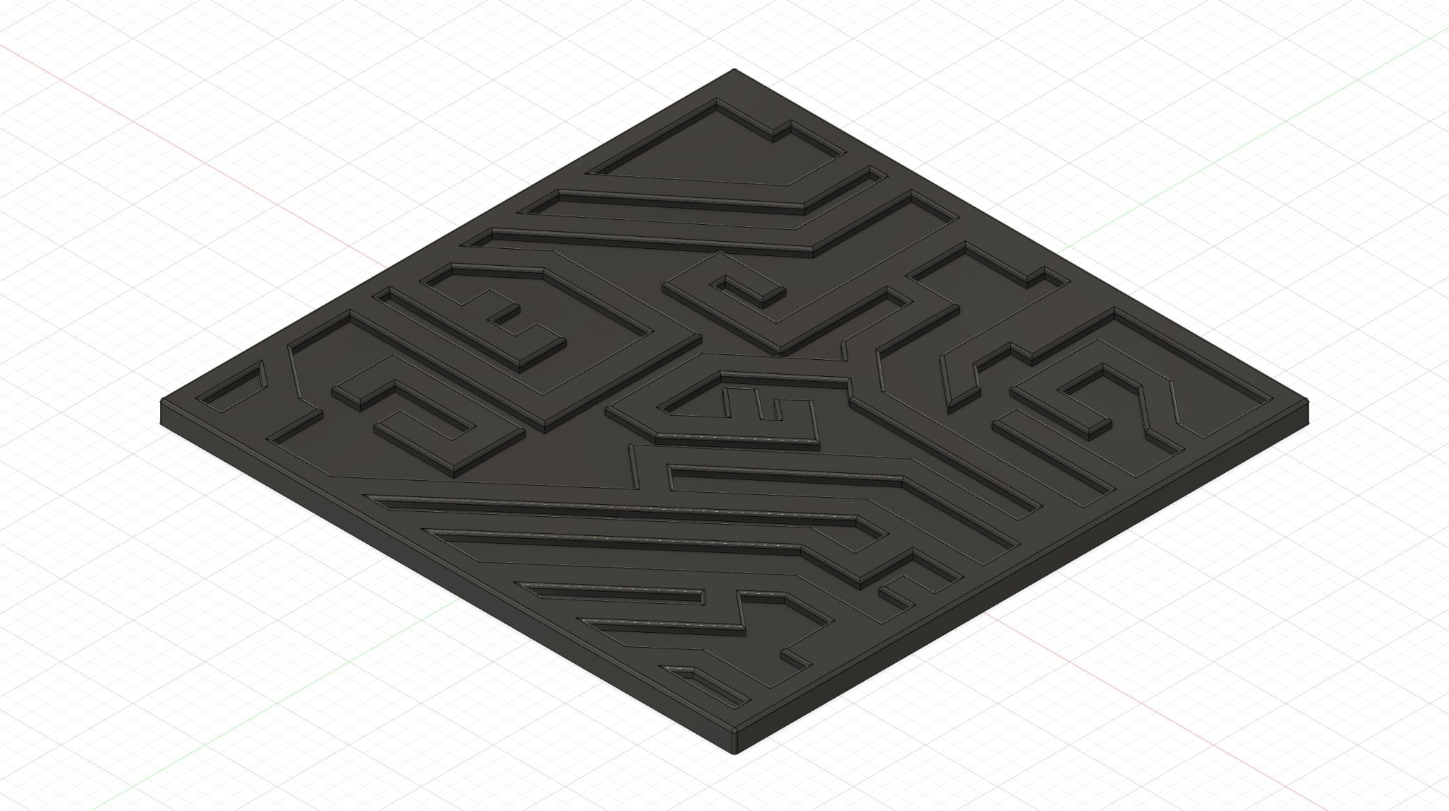 Bảng treo cảm hứng từ kiến trúc Precursor trong Subnautica