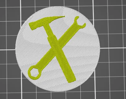 Biển hiệu xưởng làm việc nghệ thuật và thiết kế