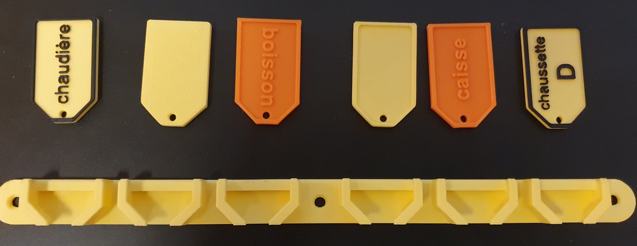 Giá đỡ chìa khóa đa năng cho không gian làm việc