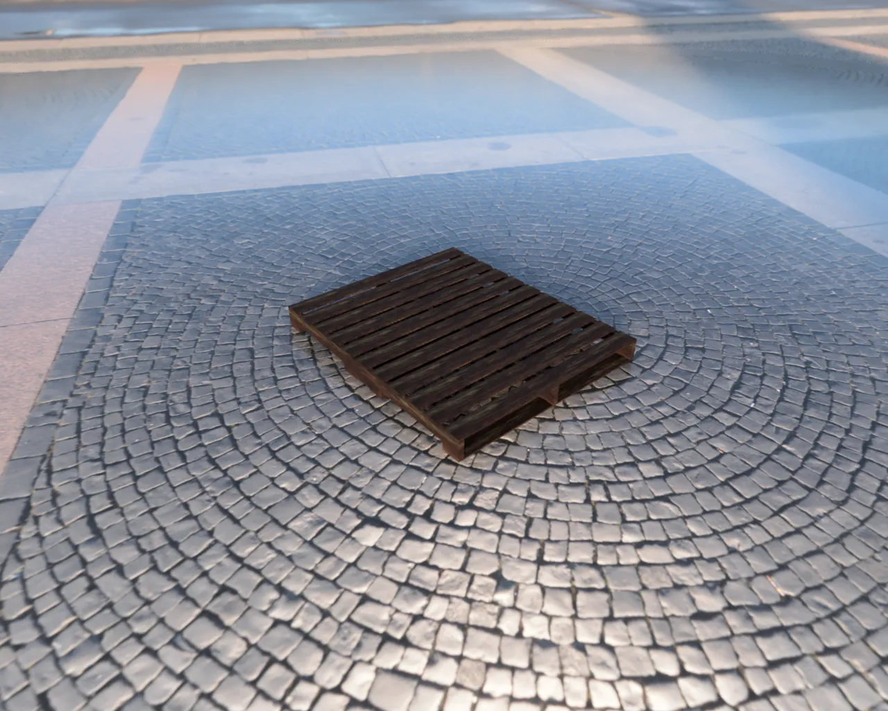 Pallet Mỹ tiêu chuẩn kích thước 40" x 48