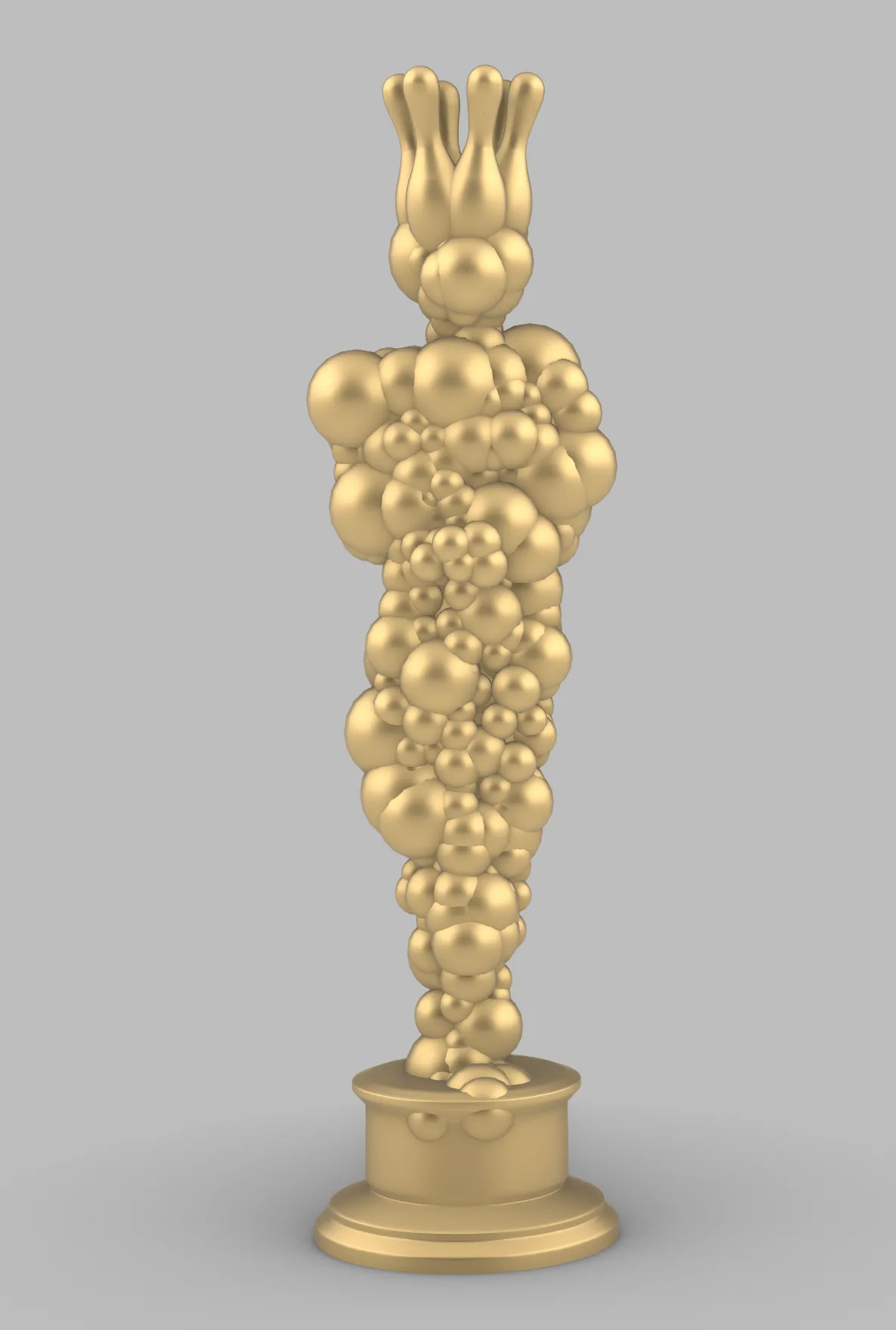 Tượng bowling nghệ thuật độc đáo cho người yêu thể thao