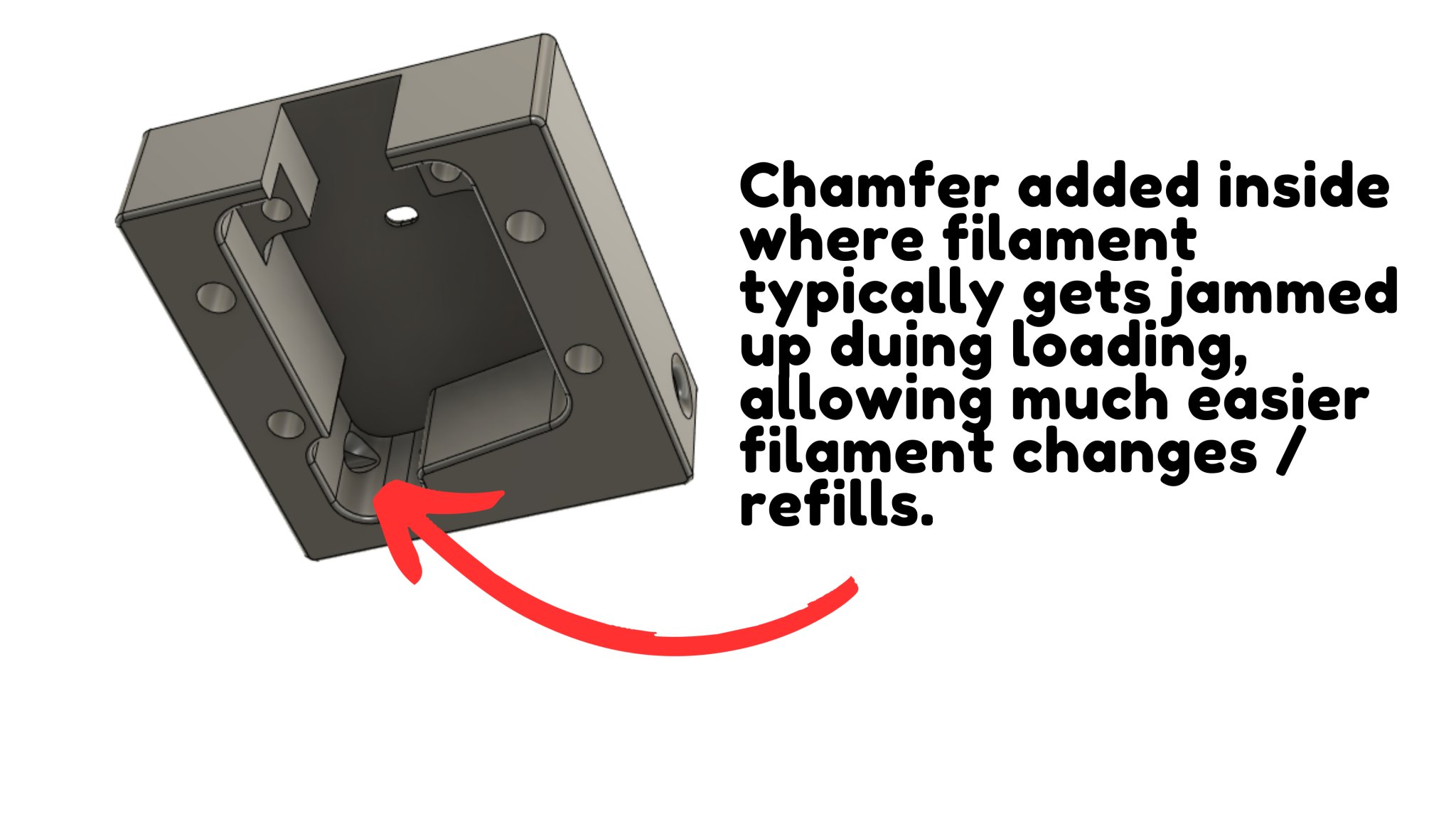 Vỏ cảm biến hết filament nâng cấp cho máy in Creality CR-10S, CR-...