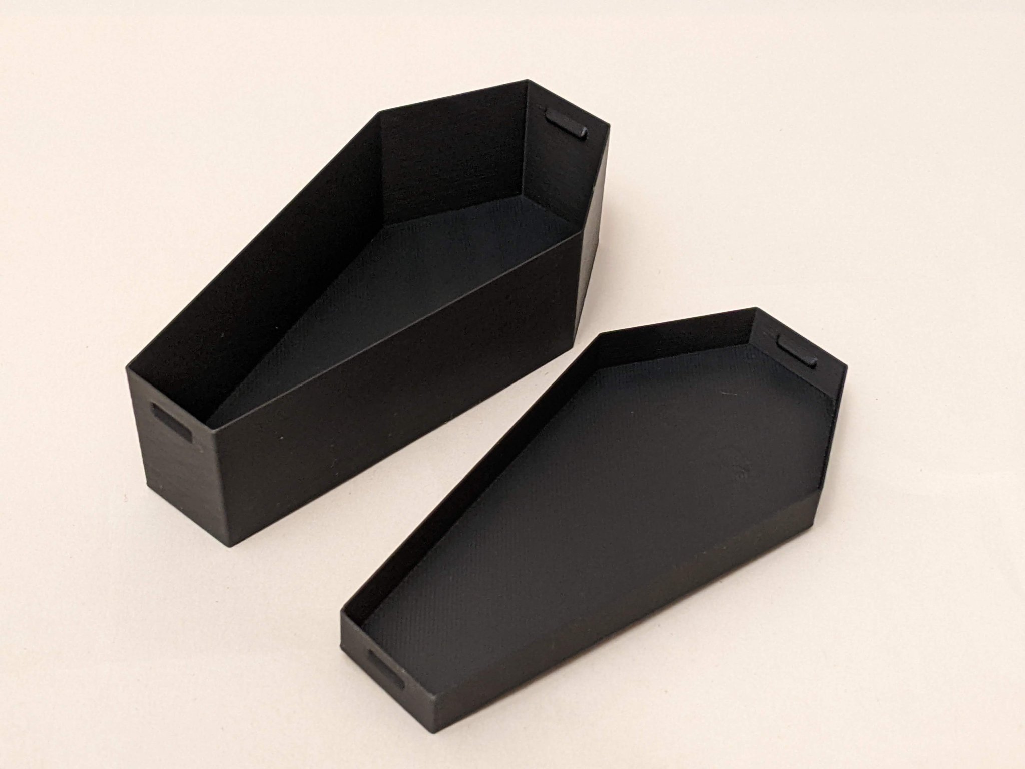 Hộp hình quan tài với nắp khóa cho đồ ngọt và trang trí Hallo...