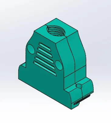 Vỏ cho kết nối D-Sub 15 với đường kính cáp 8mm