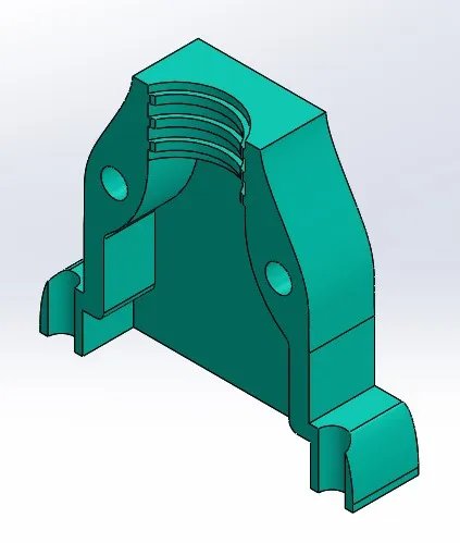 Vỏ cho kết nối D-Sub 15 với đường kính cáp 8mm