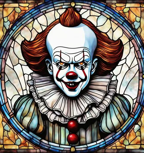 Đèn ngủ kính màu nhân vật kinh dị Halloween