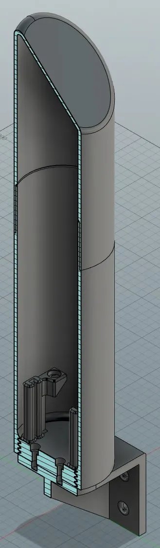 Bộ vỏ bảo vệ anten TBeam cho môi trường ngoài trời