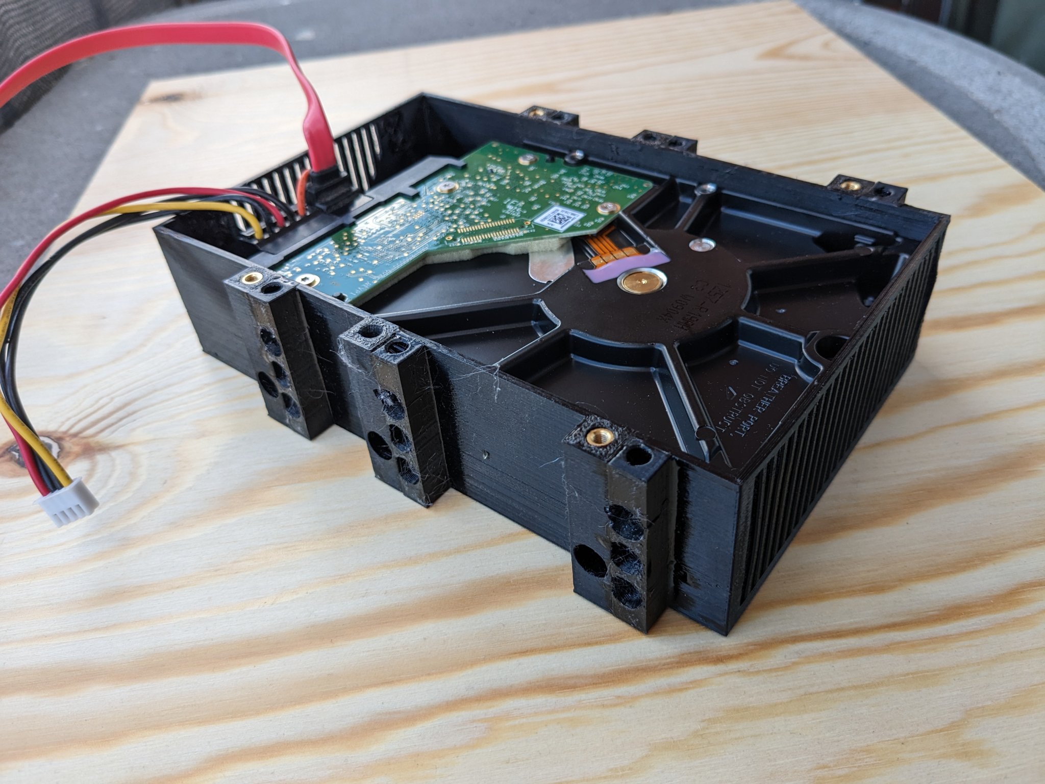 Vỏ Odroid M1 cho ổ cứng HDD 3.5" và quạt 80mm