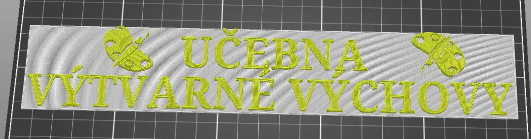 Biển chỉ dẫn phòng học nghệ thuật phù hợp cho trường học