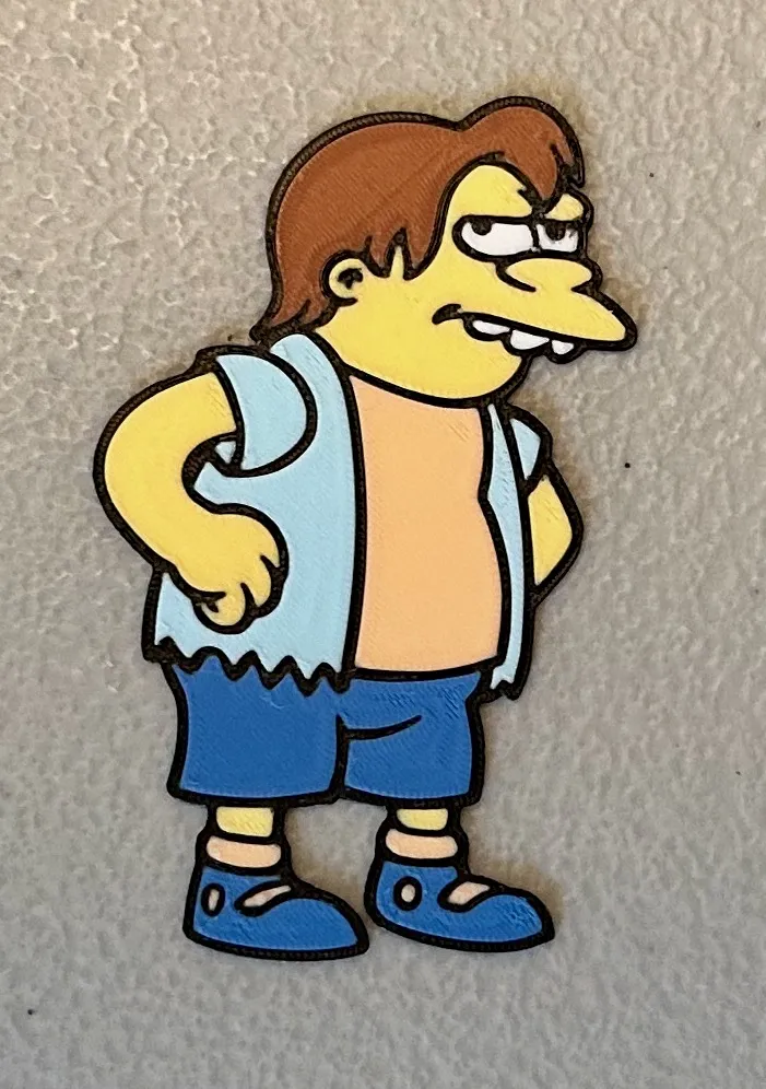 Nam châm Nelson Muntz đa sắc màu 7 màu