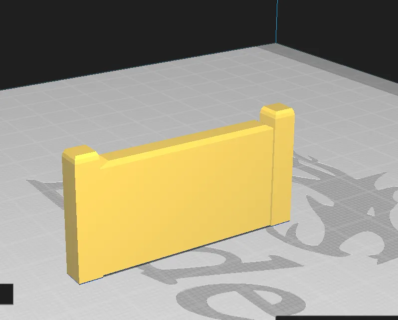 Tường đơn giản cho DnD 2 inch