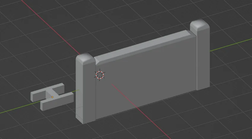 Tường đơn giản cho DnD 2 inch