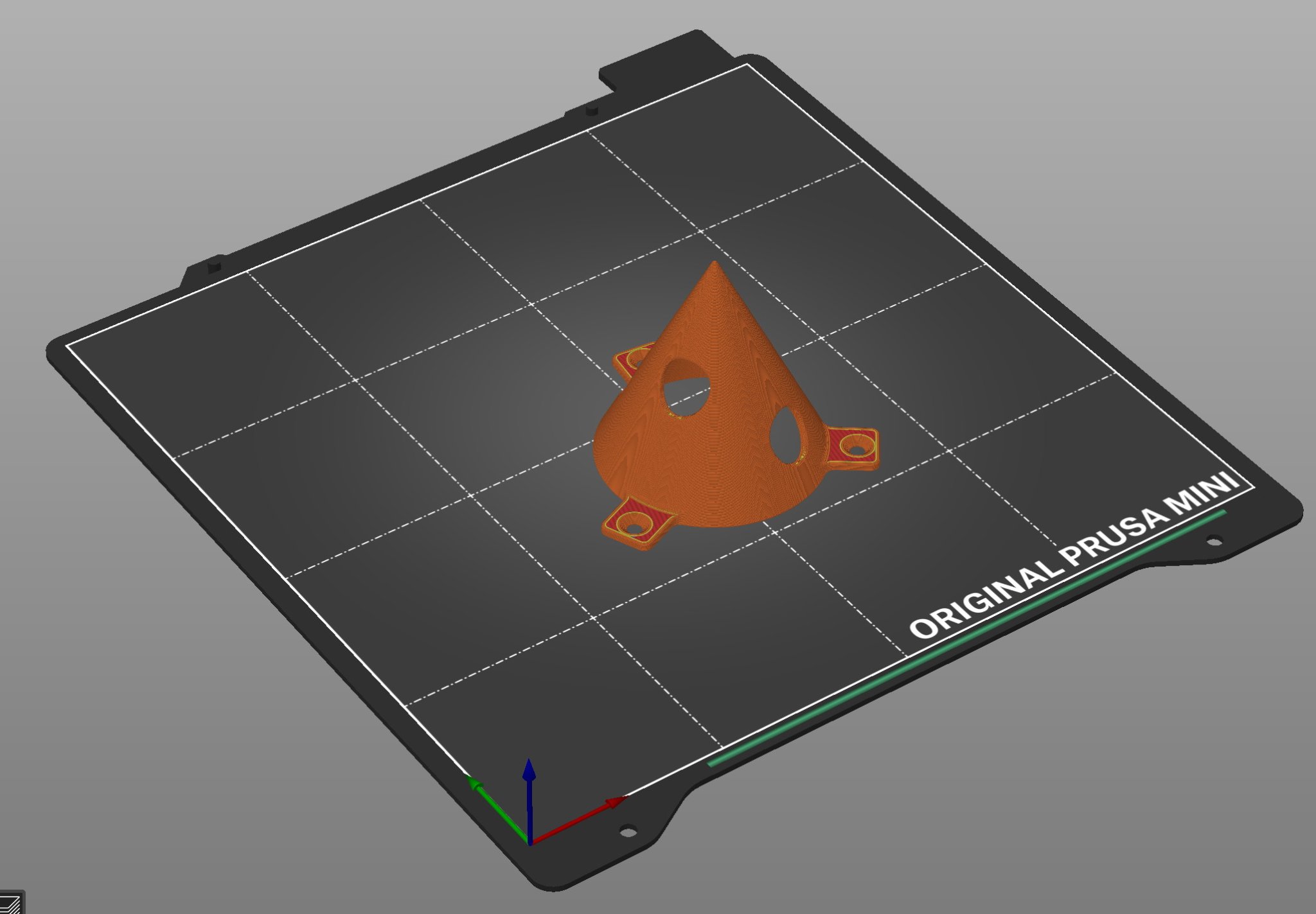 Giá đỡ tranh 5cm với 4 lỗ hỗ trợ vị trí