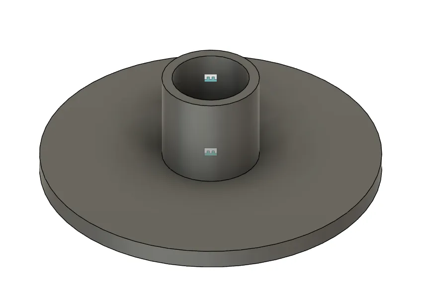 Ròng rọc idler GT2 sử dụng vòng bi 608