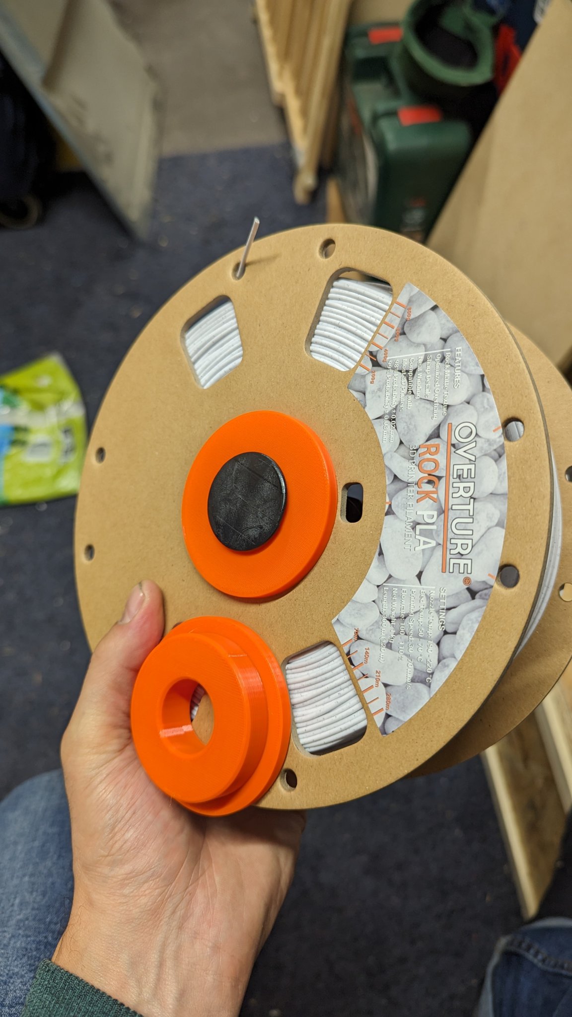 Bộ chuyển đổi cuộn giấy cho giá đỡ MK4