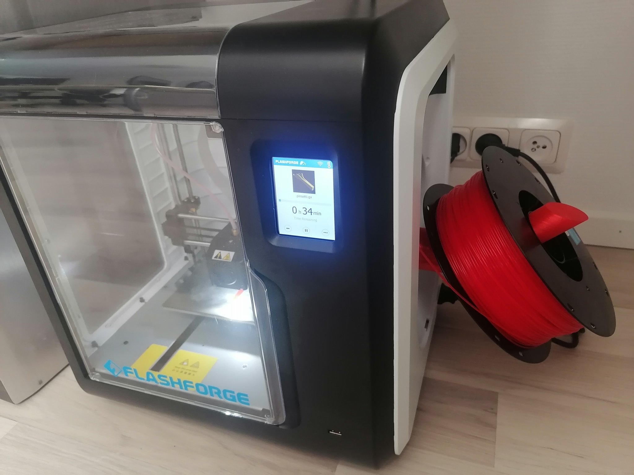 Giá đỡ cuộn filament 2 cho Flashforge Adventurer 3 Pro