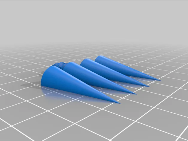 Răng nanh bí ngô cho mô hình in 3D